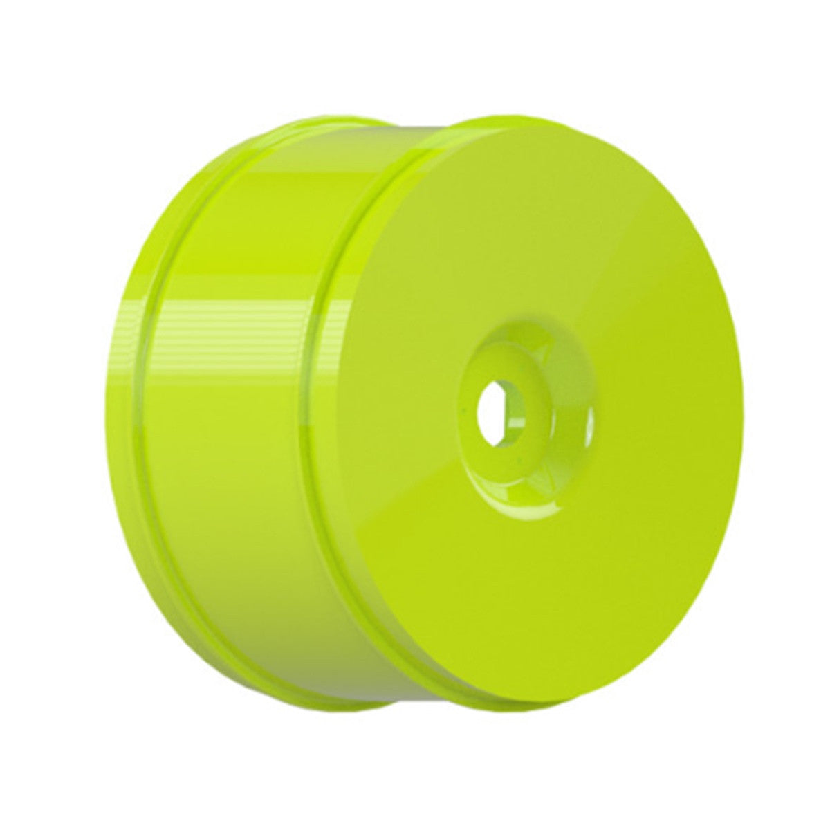 Image of 1/8 17mm Hex Truggy Wheels (4) (Yellow)