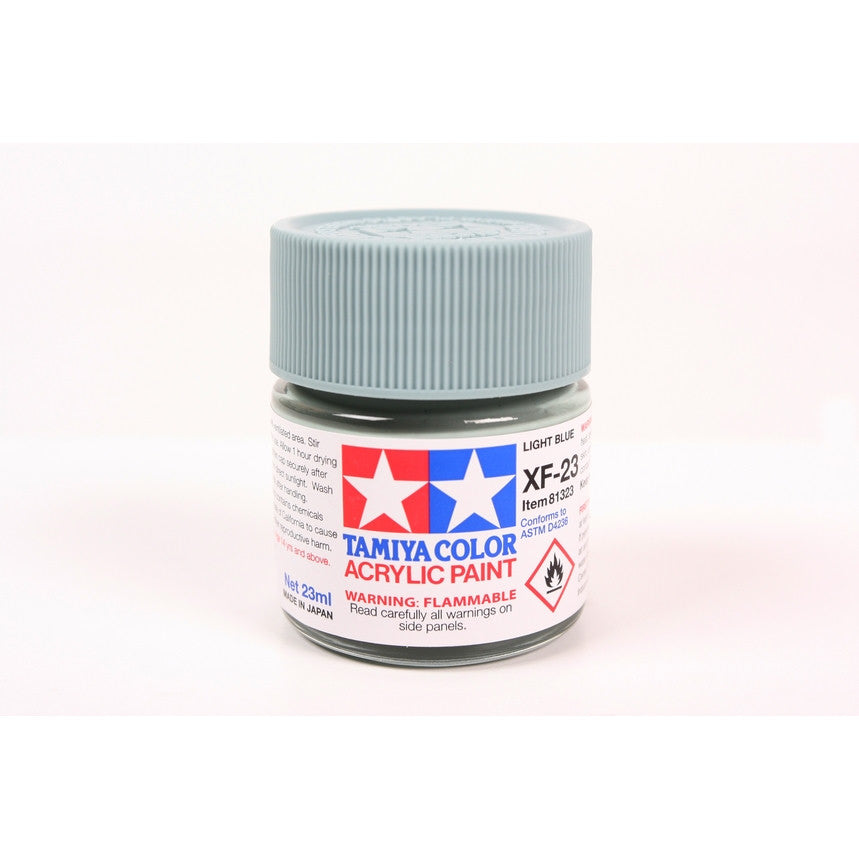 Image of Acrylic XF-23 Light Blue Paint 23ml Bottle