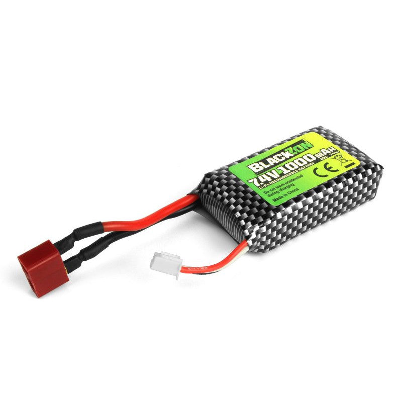 Image of Battery Pack (LiPo 7.4V, 1000mAh), w/T-Plug