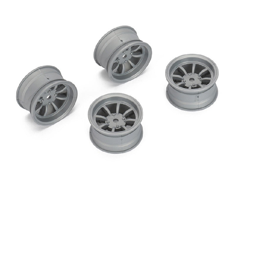 Image of 8 Spoke Wheel +4mm (Gray), for LMX