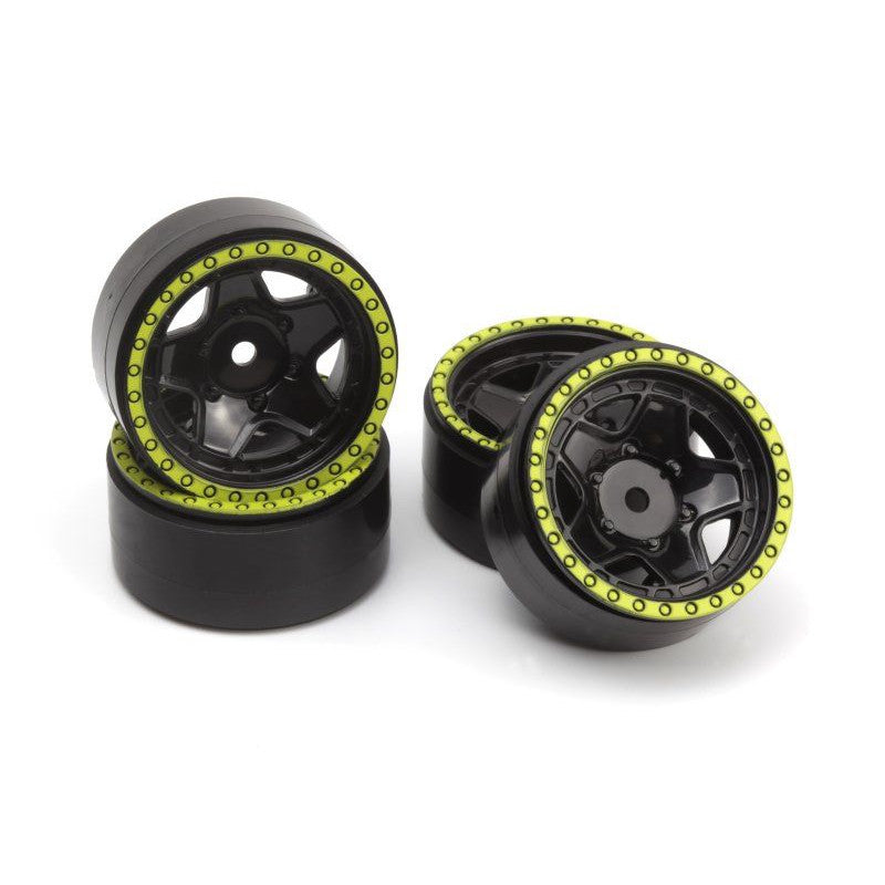 Image of CL-5 Beadlock Wheel 1.2in (Green/4pcs)
