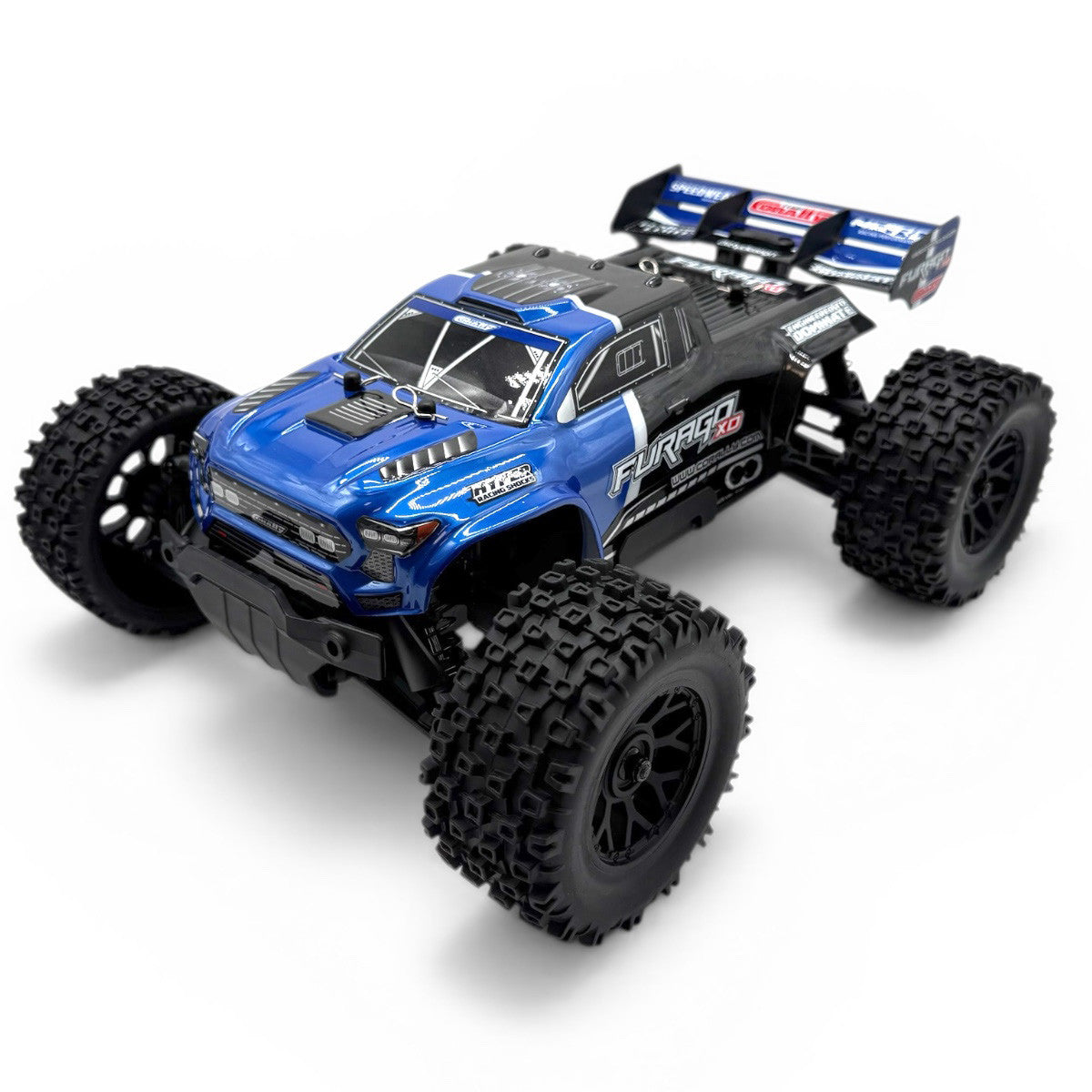 Image of Furago XD 4WD 2S Small Scale, RTR Monster Truck, Blue