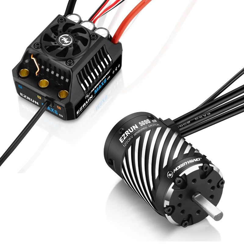 Image of Ezrun MAX6 G2 5690SD 1250KV Motor Combo
