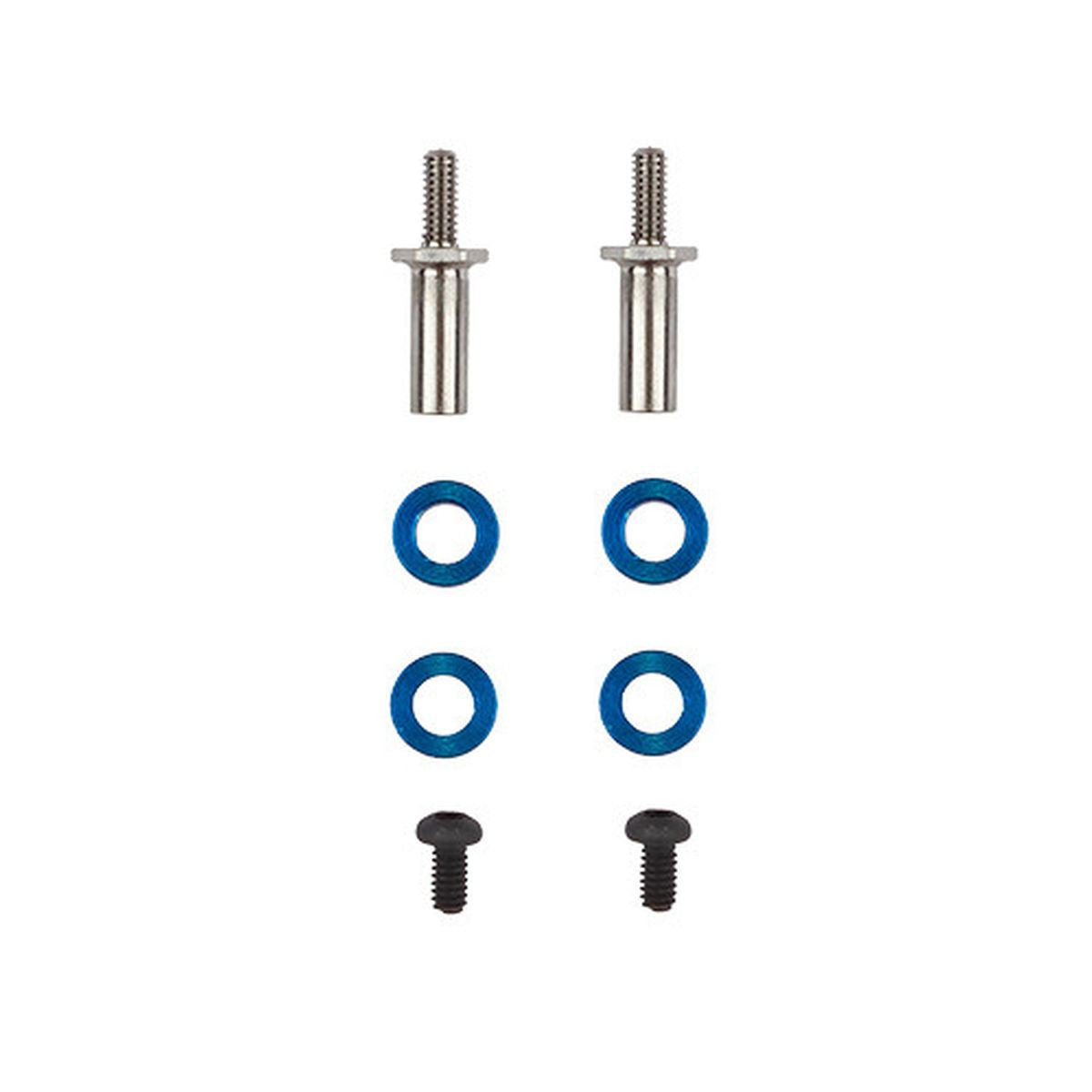 Image of RC28R FT Adjustable Front Axles, Titanium