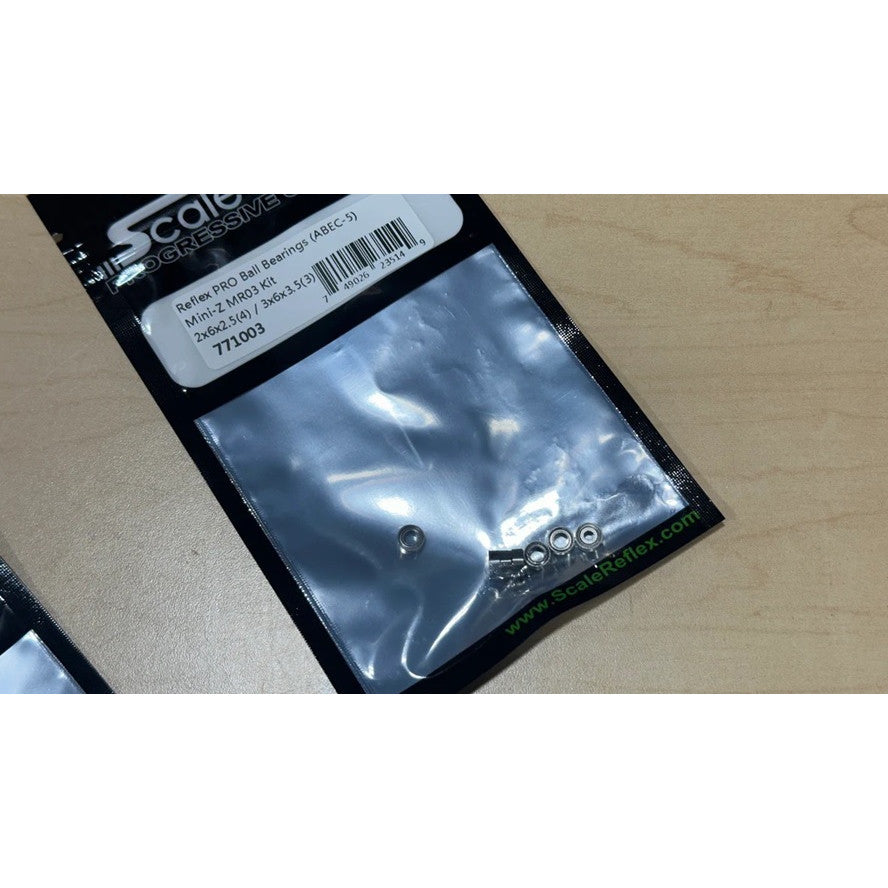 Image of Pro Ball Bearings (ABEC-5) Mini-Z MR03 Kit 2x6x2.5 (4) /