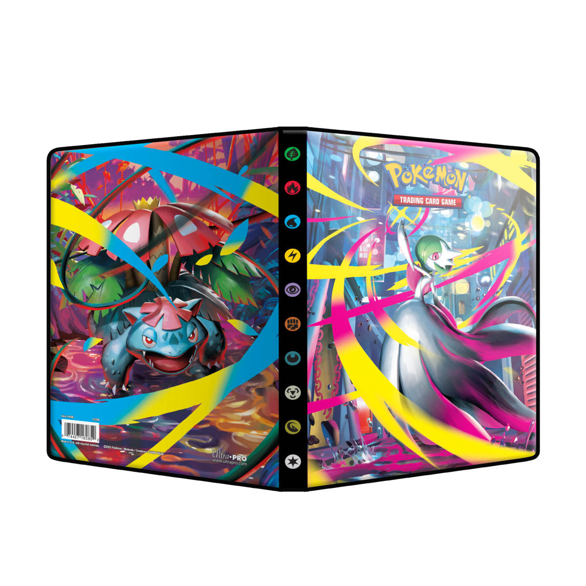 UPRO Pokemon Mega Evolution #5 Pitch Black 4 Pocket Binder