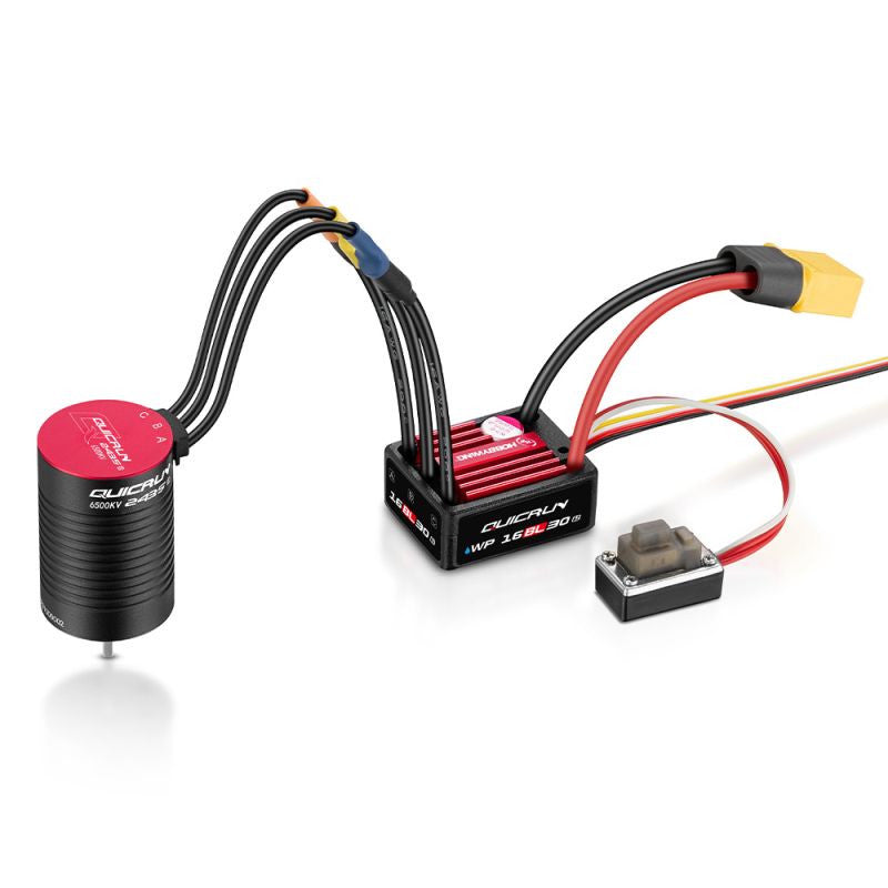 Image of Quickrun 16BL30 G2 ESC & 2435SL 4500KV G3 Motor Combo