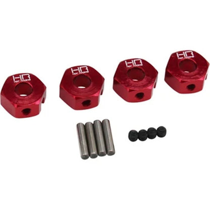 Image of 12mm Aluminum Wheel Hub Adapter 1:10 Granite Senton BR