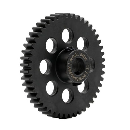 Image of Hardened Steel 54T Mod1 8mm Pinion Gear with 2 Grub Screws