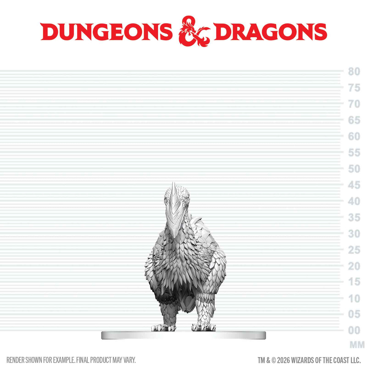 DND NOLZUR'S MARVELOUS UNPAINTED MINIATURES: W29 AXE BEAK