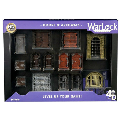 WARLOCK DUNGEON TILES: DOORS AND ARCHWAYS