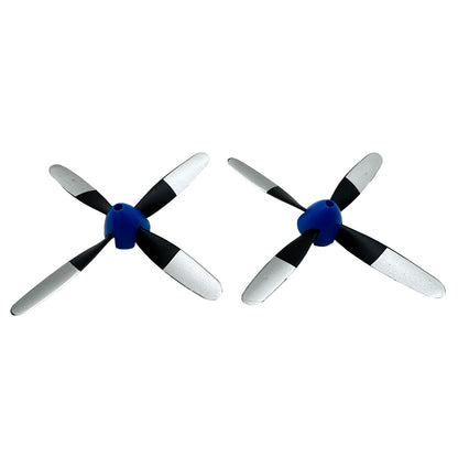 Image of 4-Blade Propeller & Spinner (2); P-51 Miss America