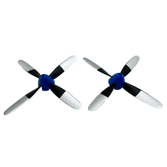 Image of 4-Blade Propeller & Spinner (2); P-51 Miss America