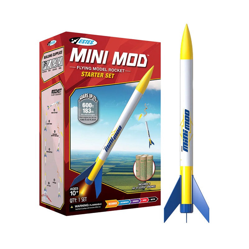 Image of Mini Mod STEM Model Rocket Starter Set