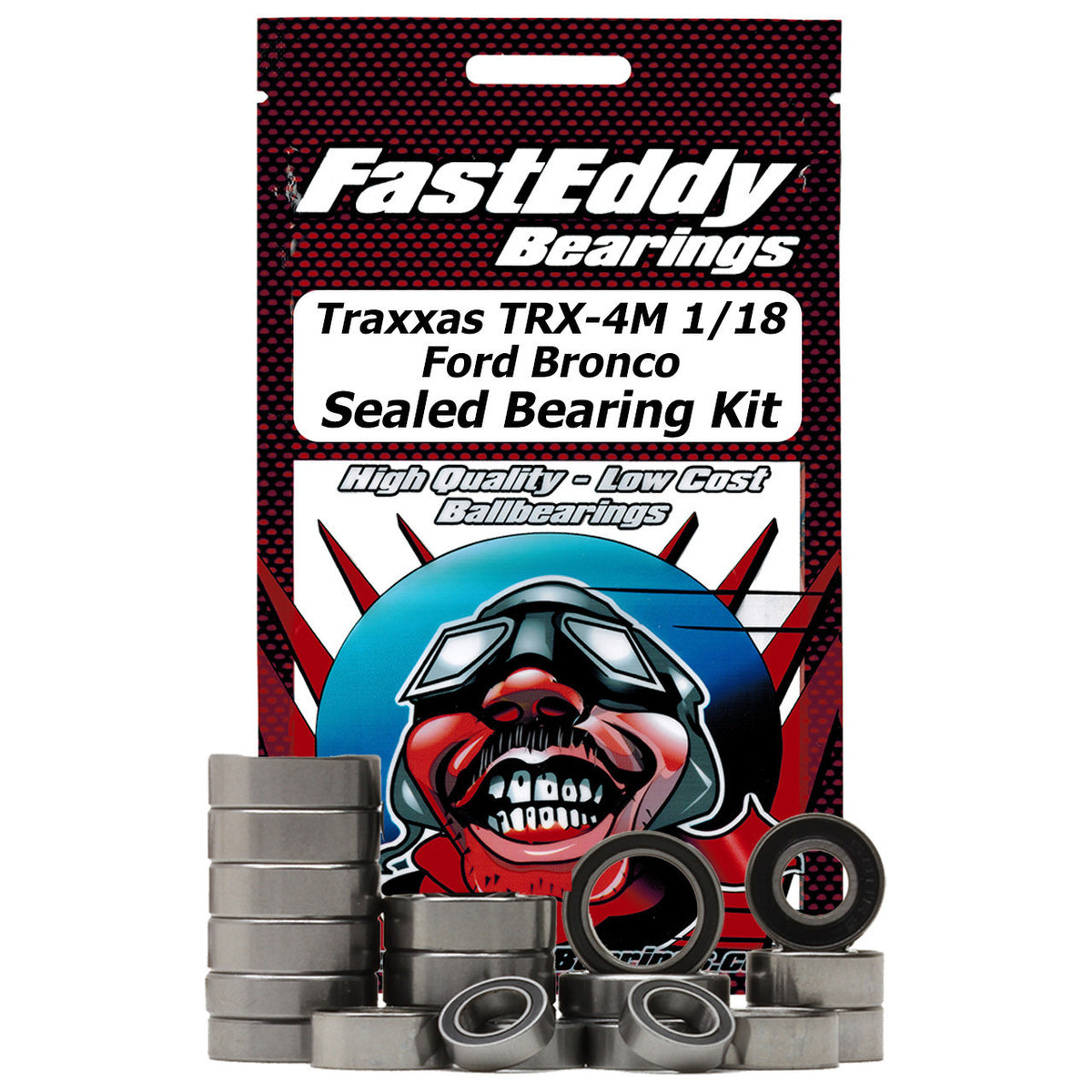 Image of Traxxas Compatible TRX-4M 1/18 Ford Bronco Sealed Bearing Kit