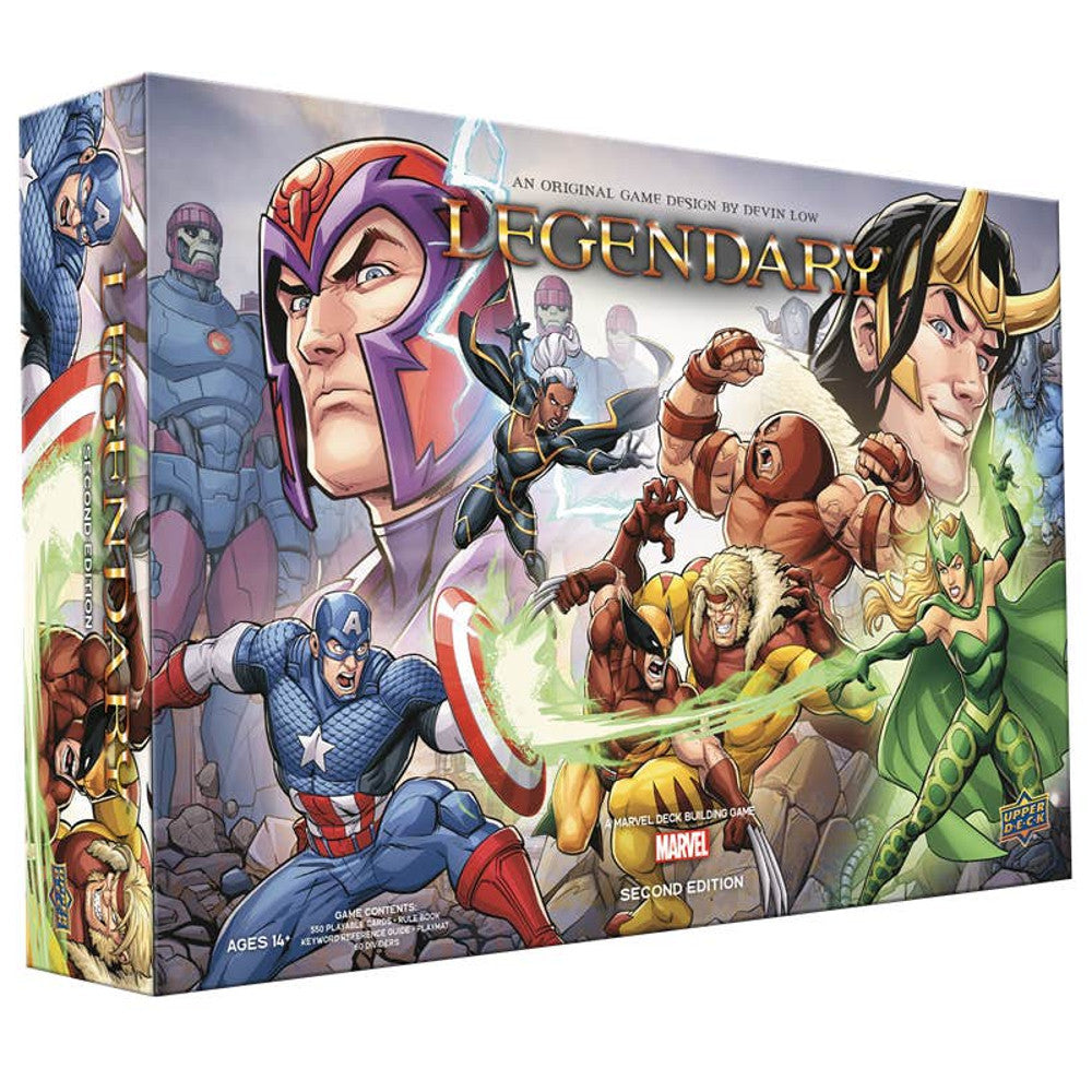 MARVEL LEGENDARY SECOND EDITION DECK BUILDING GAME CORE SET (6)