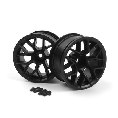 Image of RTR Wheel 26mm Black 9mm Offset, Pair for Sport 3