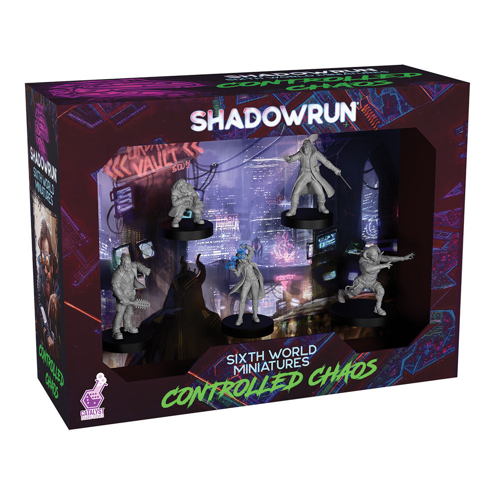 SHADOWRUN CONTROLLED CHAOS MINIATURES