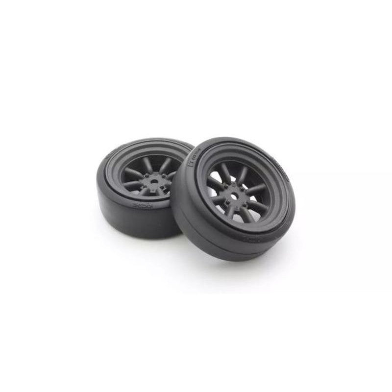Image of Premounted D-Tire FD2 (8SWatanabeWheel/BK/2pcs)