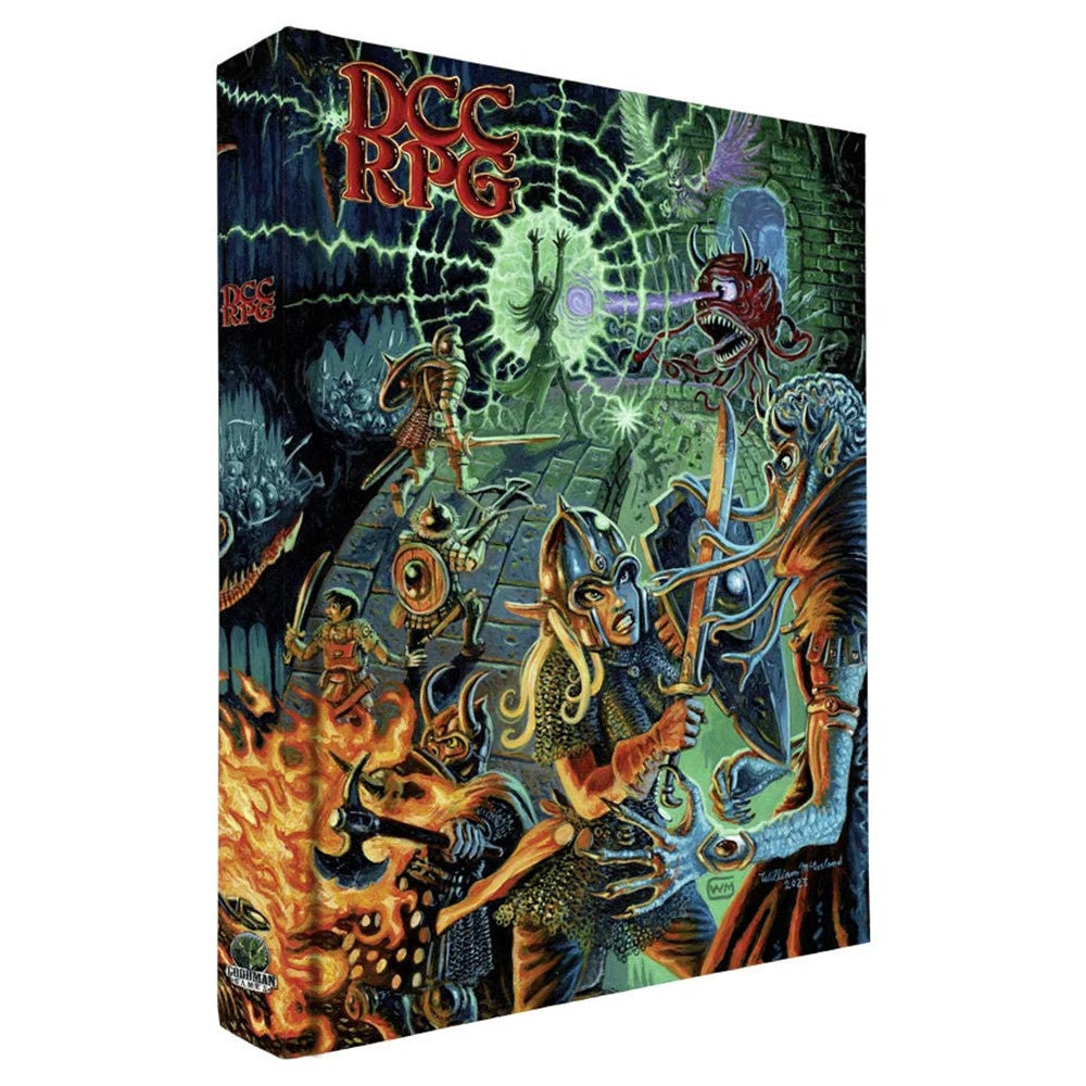 DCC RPG: CORE RULEBOOK - WILLIAM MCAUSLAND COVER