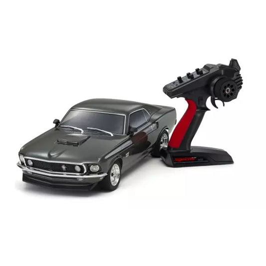 Image of 1:10 EP 4WD 1969 Ford Mustang Boss 429 Black Jade Readyset