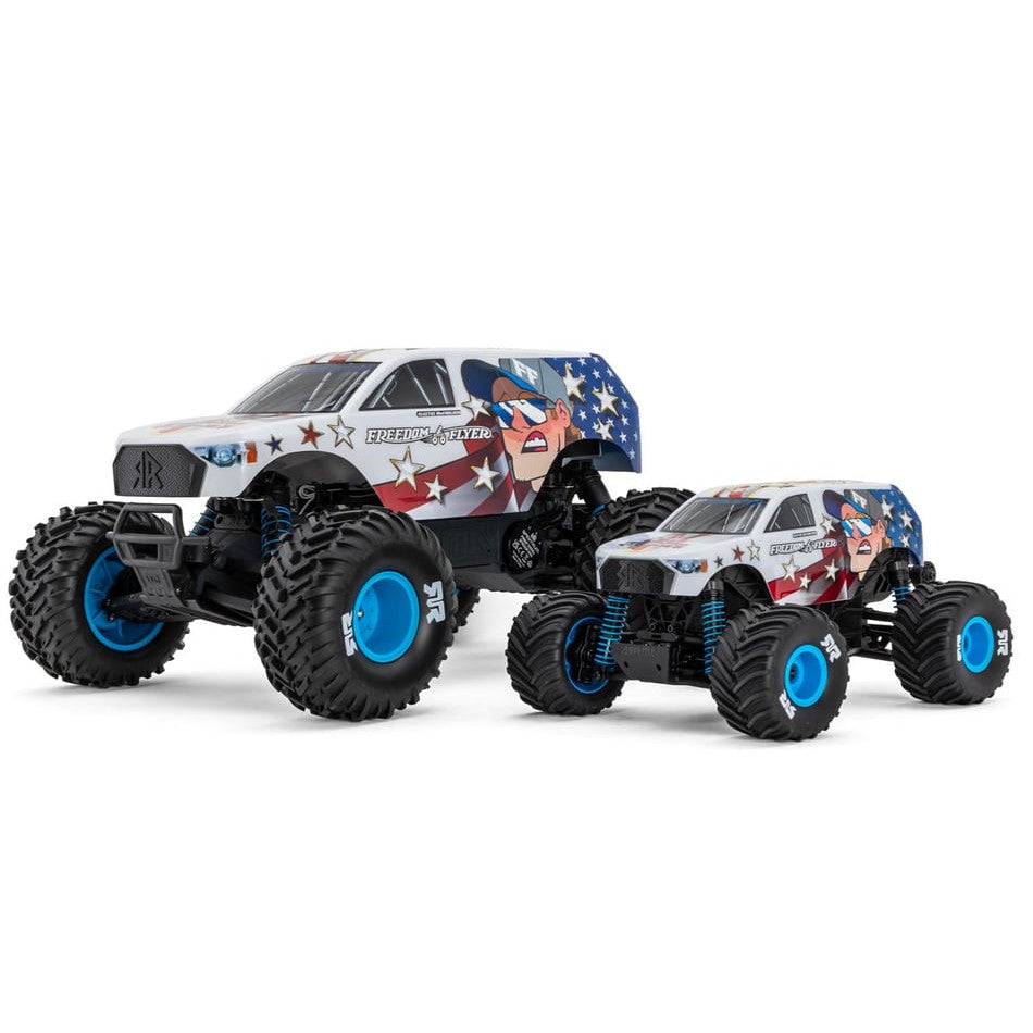 1/16 FREEDOM FLYER 4X4 RTR Monster Truck (Battery & Charger Included), White