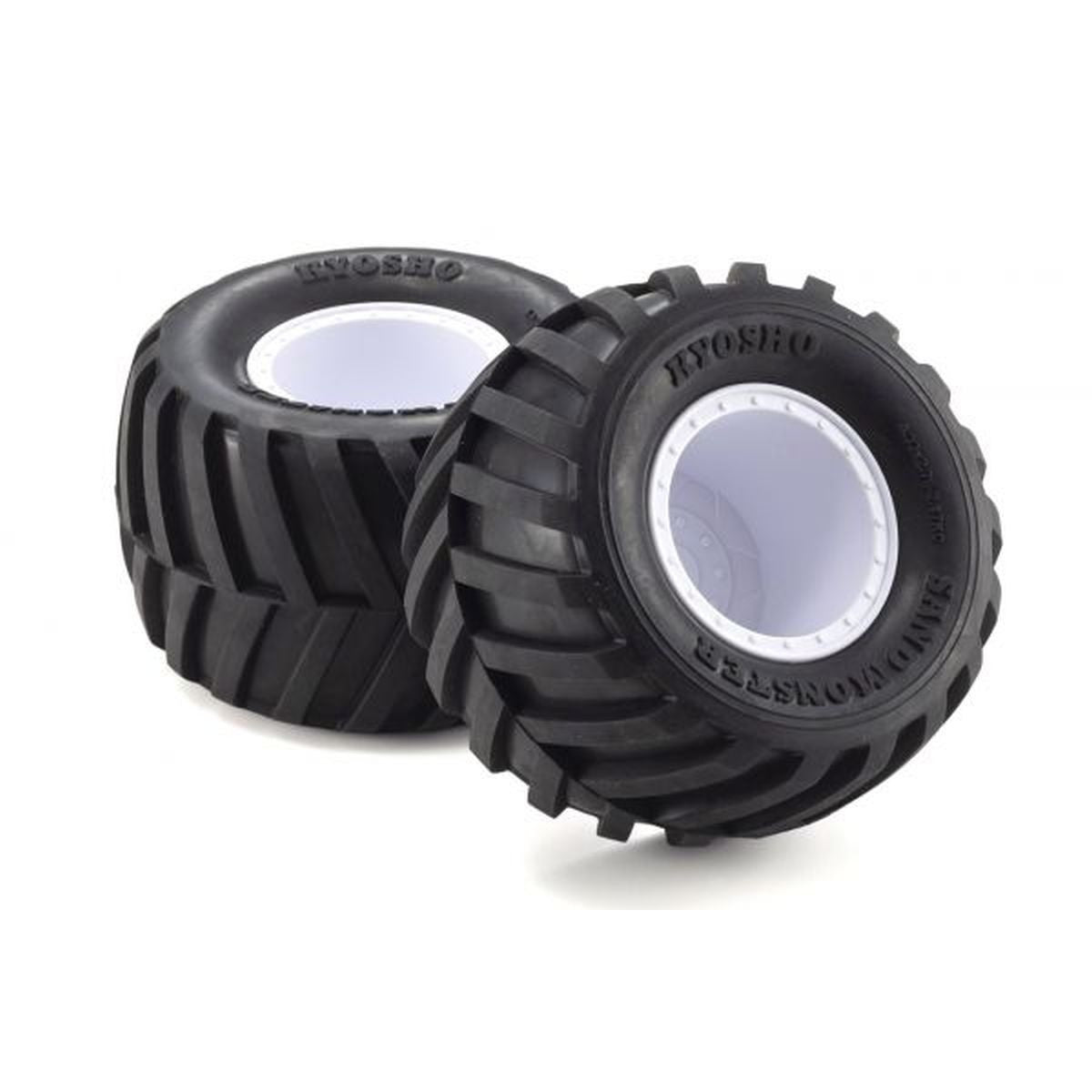 Image of Glued Tire Wheel (FZ-02L-BT/W/Soft/2pcs)