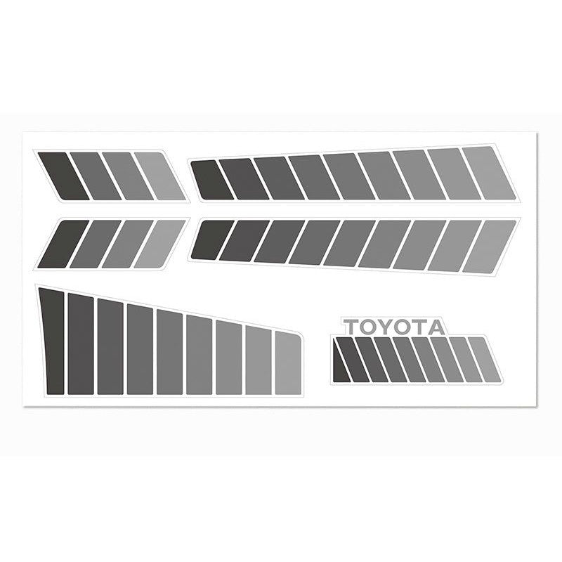 Image of Toyota 84-85 Body Decals (Grey)