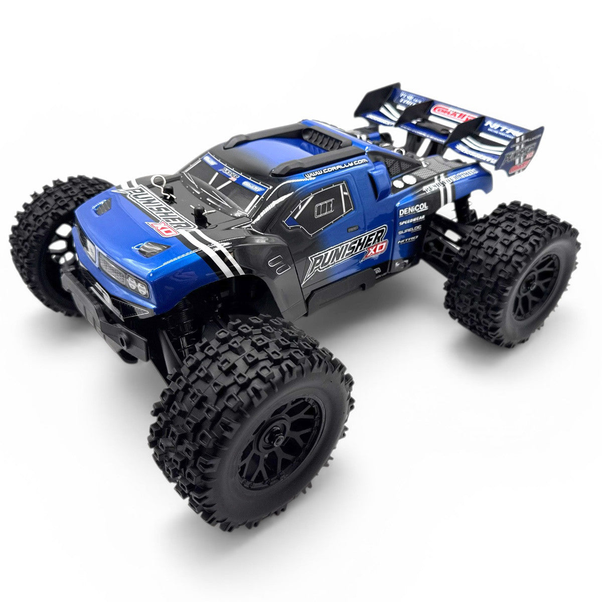 Image of Punisher XD 4WD 2S Small Scale RTR Monster Truck, Blue