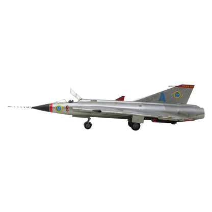 Image of 1:48 J-35 Draken Supersonic Fighter Jet with Firing