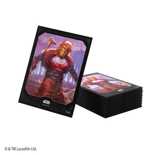 Star Wars: Unlimited Premium Art Sleeves - The Armorer