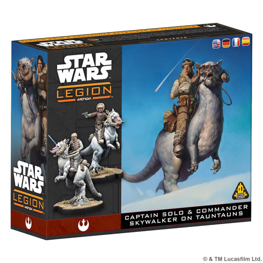 Star Wars: Legion  Captain Solo & Commander Skywalker on Tauntauns