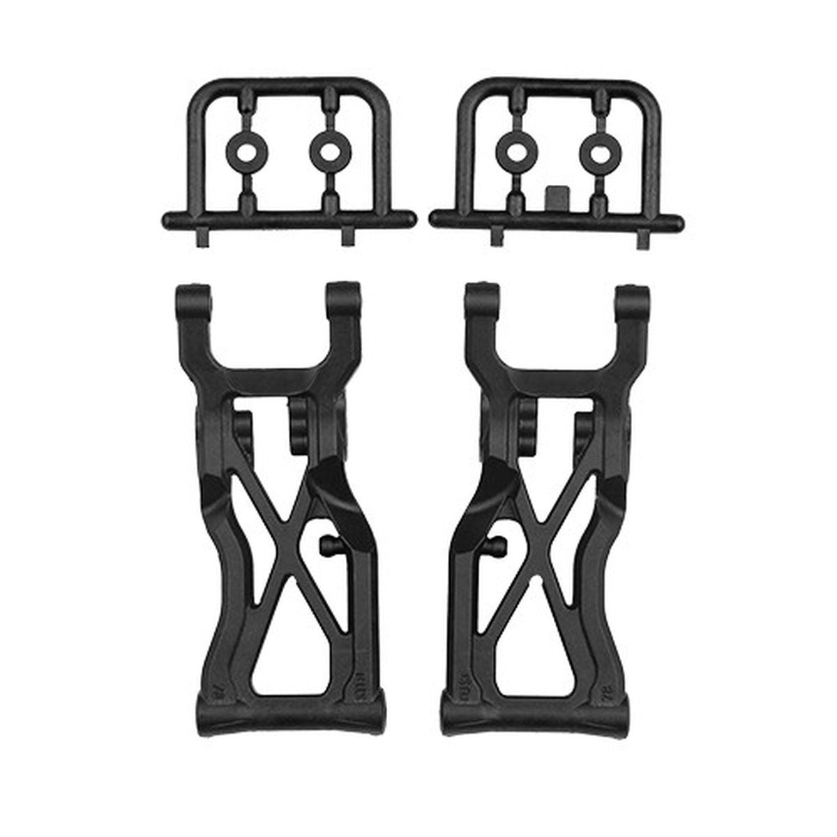 Image of RC10B7 Rear Suspension Arms V2, 78mm