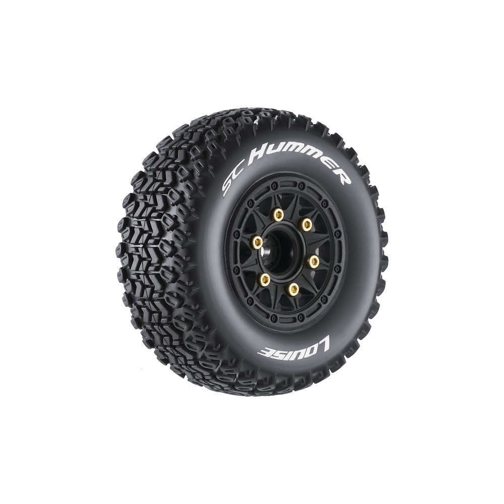 Image of SC-Hummer 1/10 Short Course Tires, Soft, 12, 14 & 17mm