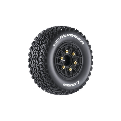 Image of SC-Hummer 1/10 Short Course Tires, Soft, 12, 14 & 17mm