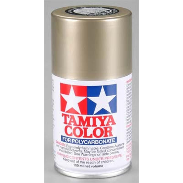 PS-52 Polycarbonate Champagne Gold Aluminum 3 oz