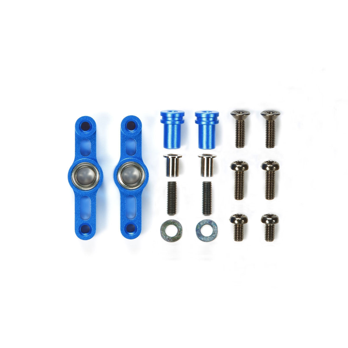 Image of Tamiya 1/10 Scale Aluminum Racing Steering Set/TT-02/TT-02B TAM54574