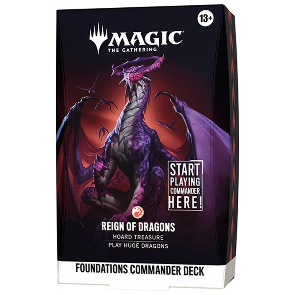 MTG Foundations Commander Reign of Dragons
