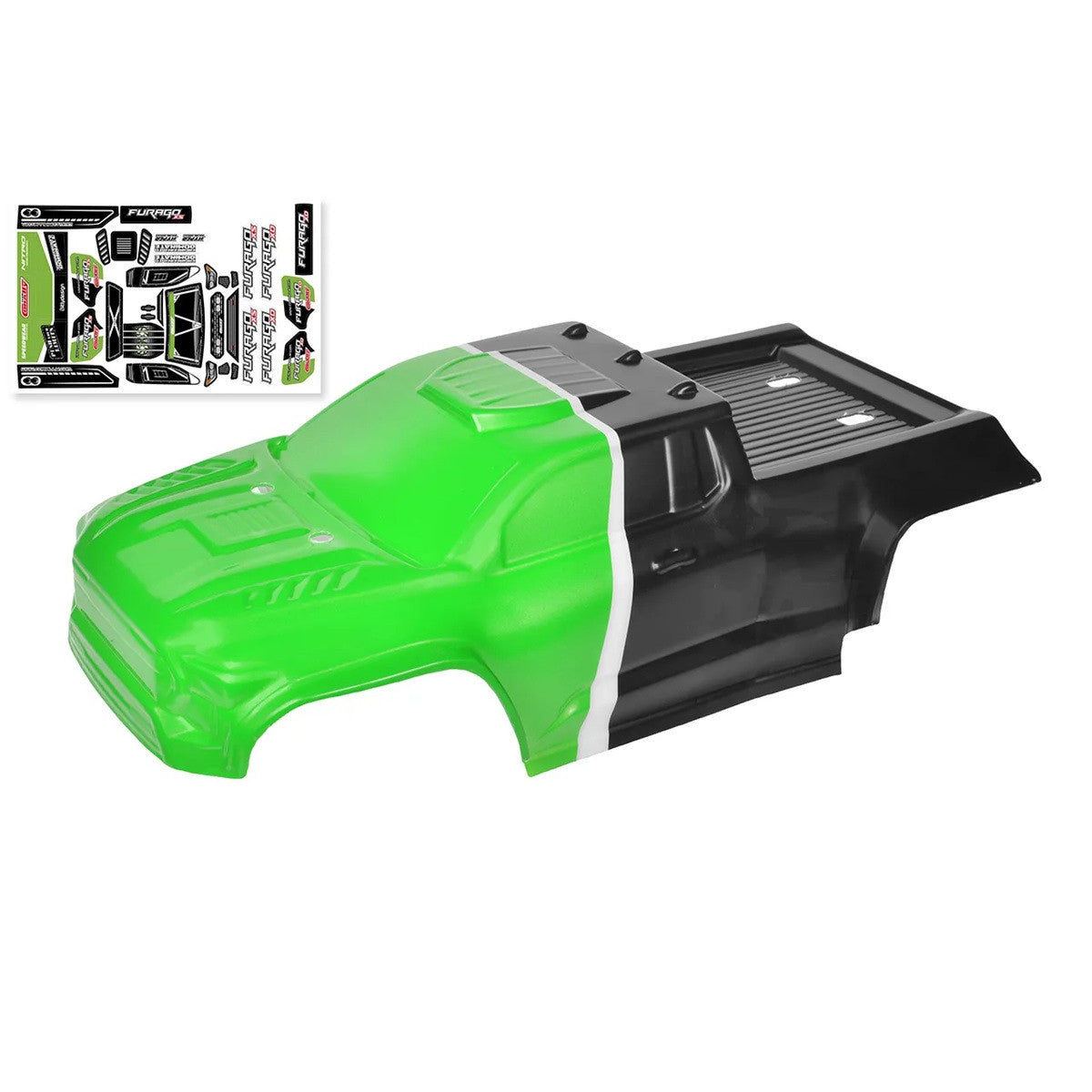 Image of Polycarbonate Body - Furago XD - Painted - Cut - Decals -