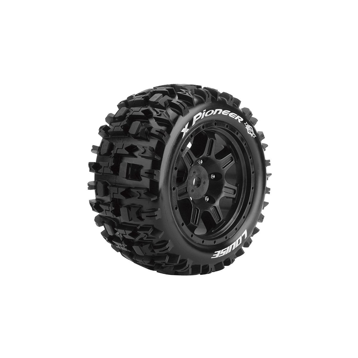 Image of MFT X-Pioneer Sport Monster Truck Tires, 24mm Hex, Mounted