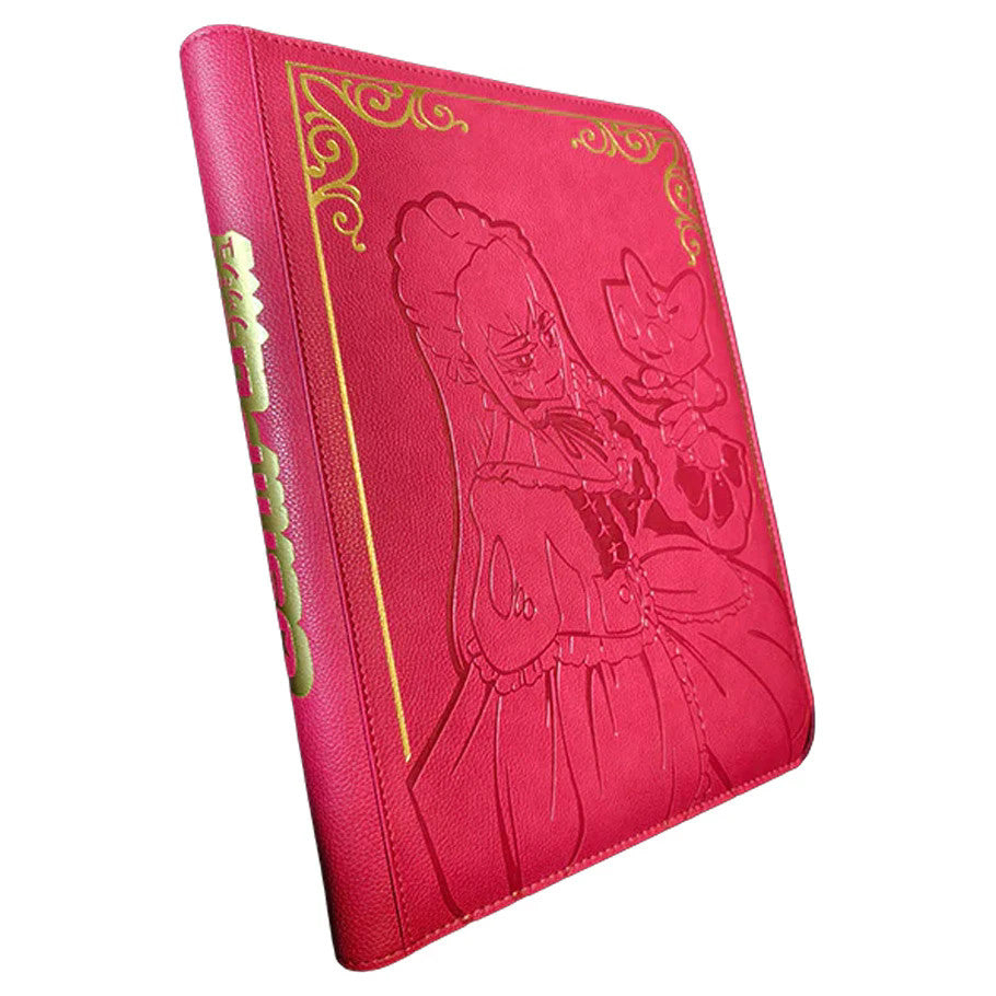 9-Pocket ZipFolio: Oshi Push  Porcelain Maid
