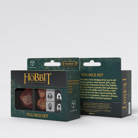 THE HOBBIT TCG DICE SET - EMBER HEARTH (6)