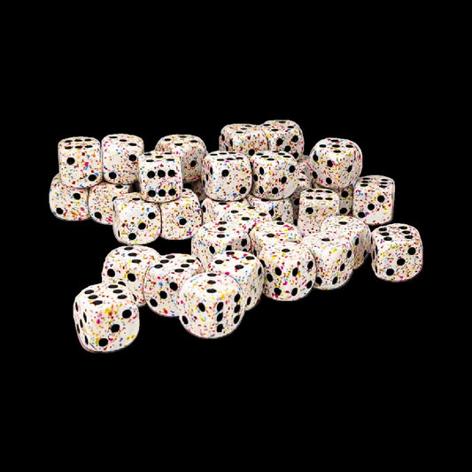 SPECKLED 12MM D6 BIRTHDAY DICE BLOCK