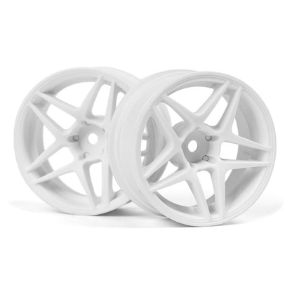 Image of Kansei Astro Wheels White 3mm Offset 26mm (Pr)