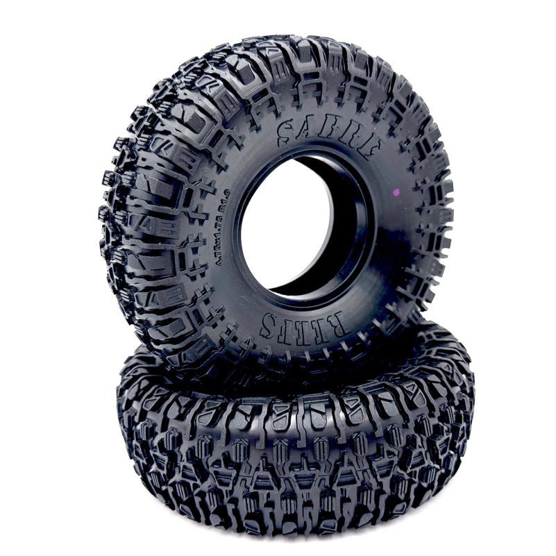 Image of SP Sabre 4.75 Crawler Tire w/Foam (2) (Pink Compound)