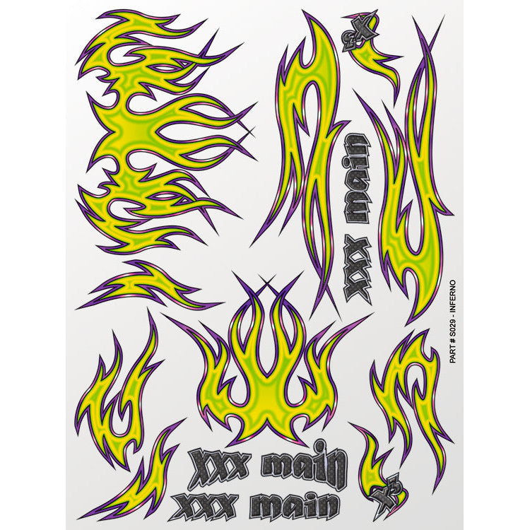 Image of Inferno Sticker Sheet
