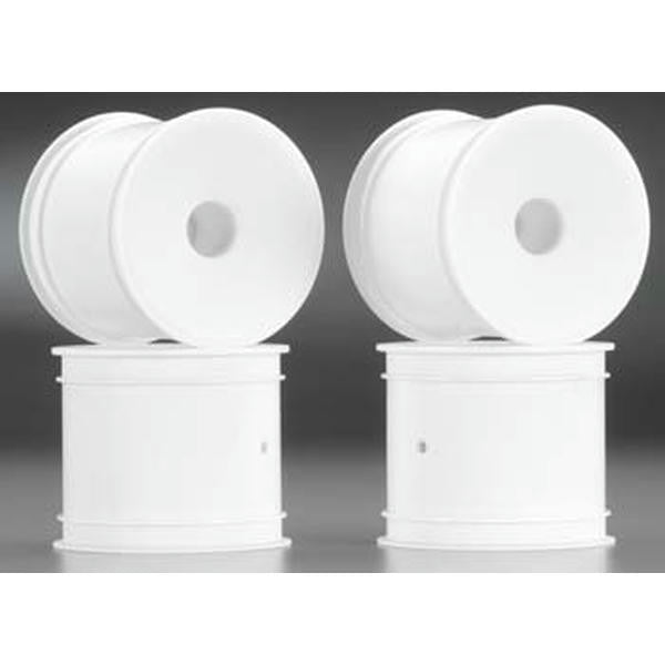 MONO - T4.1 - 12MM HEX FRONT & REAR WHEEL - WHITE - 4PC.