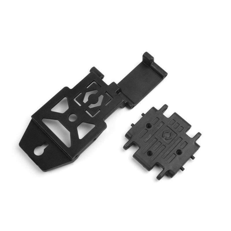 Image of Chassis Brace and Skid Plate Set, Fits Venture18 CC