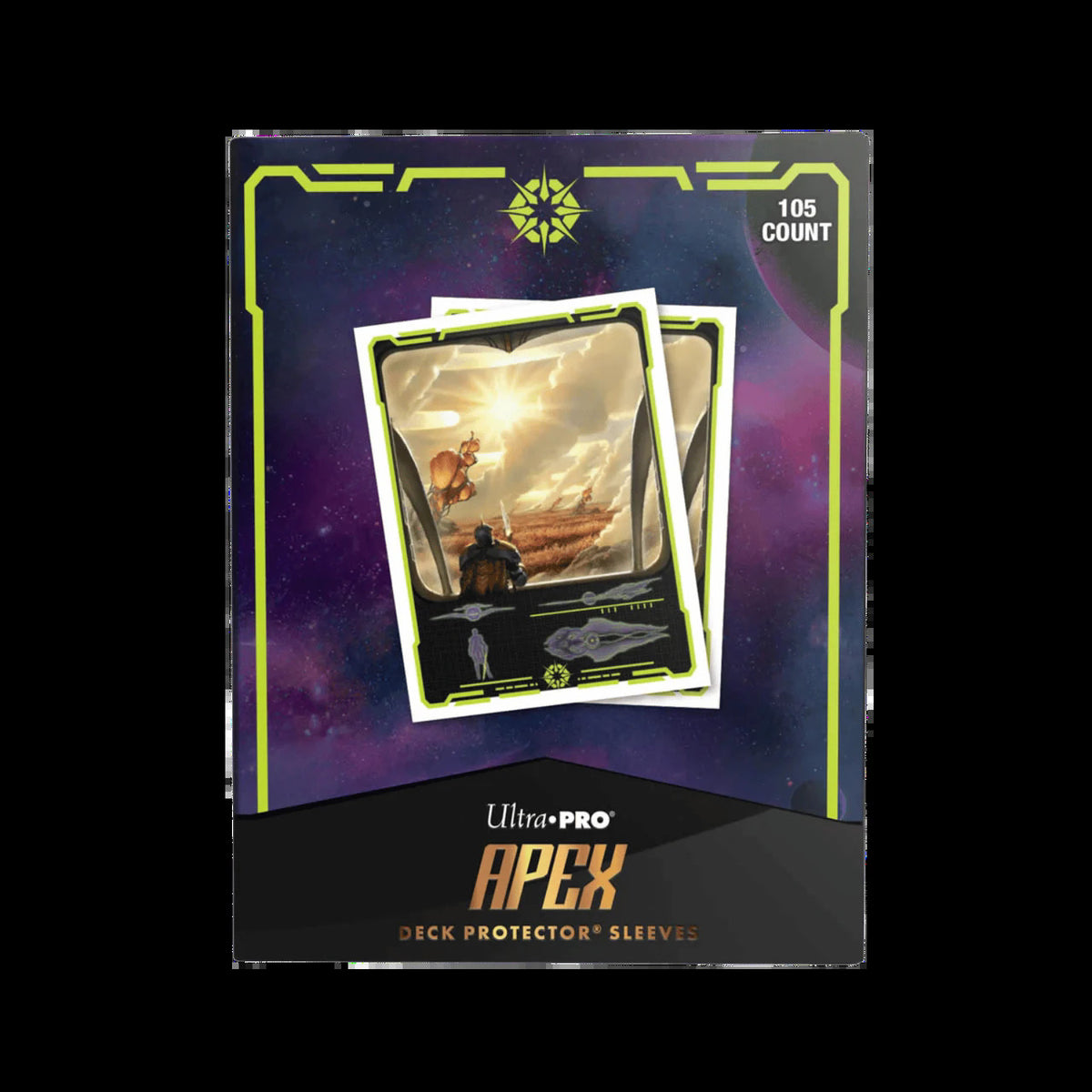 Edge of Eternities Adagia, Windswept Bastion 105ct APEX DECK PROTECTORŽ Sleeves for Magic: The G...