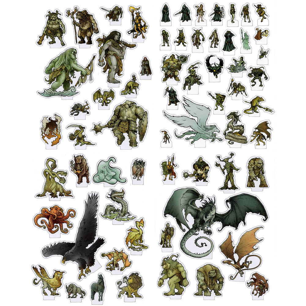 Dragonbane RPG: Monsters Standee Set